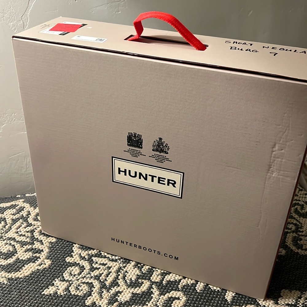 Women’s Hunter Original Short Nebula Boots Brand New in Box - Picture 6 of 16